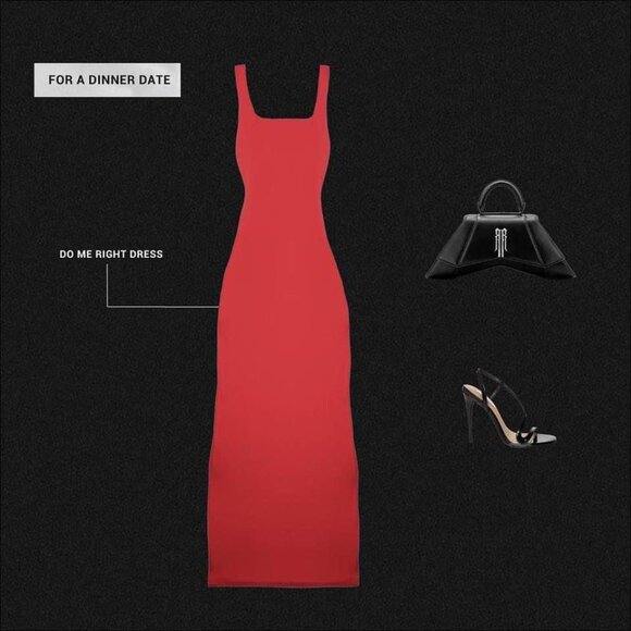 Parallel Apparel Scarlet Do Me Right Dress Size Large - Picture 3 of 10